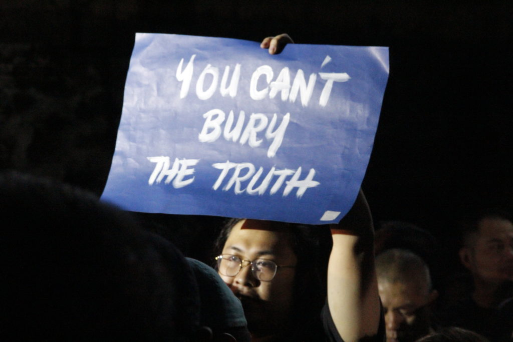 To one of the many muffled voices The Flame