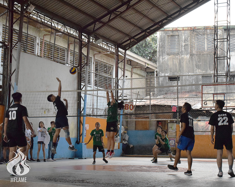 PolSci, BES, LM, CA, Journ bag opening games in Athena Cup volleyball tourney