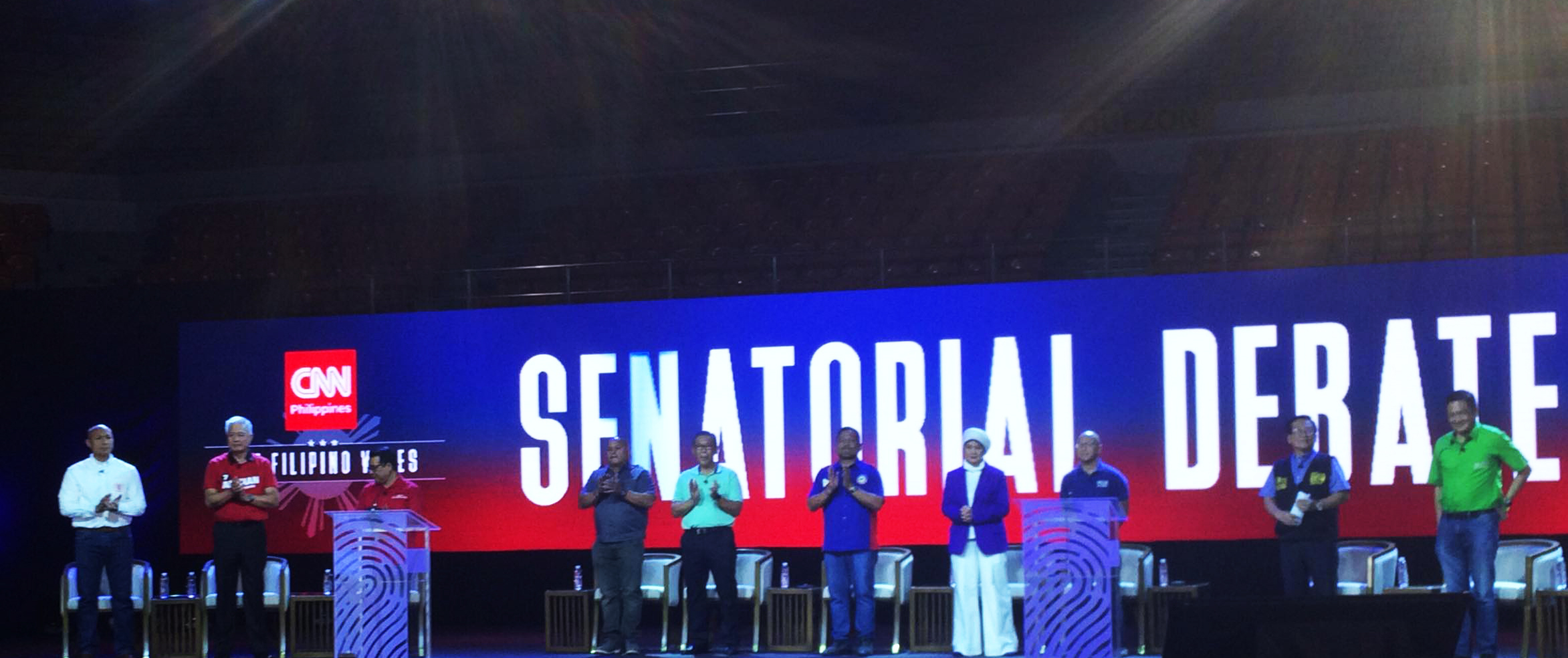 Senatorial candidates tackle Chinese ‘debt trap’, drug war in debate