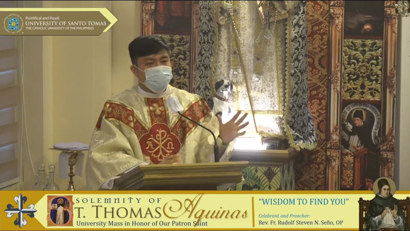 Fr. Seño urges Thomasians to be wisdom-conscious