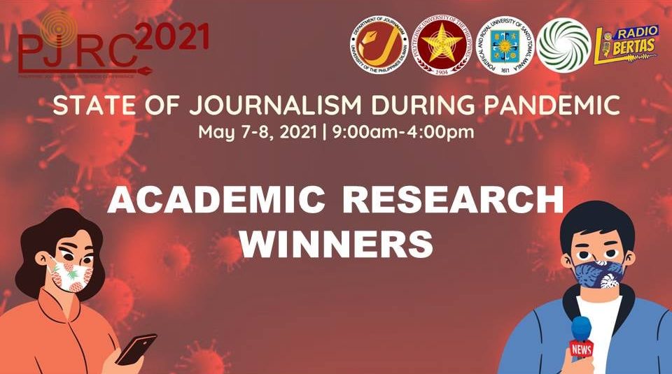 Journos bag awards in research conference