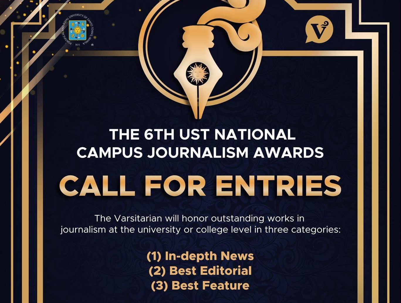 Varsitarian to host campus journ awards; calls for entries