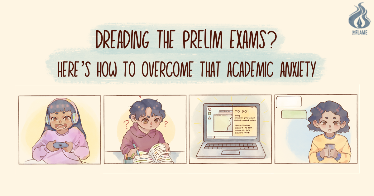 Dreading the prelim exams? How to overcome that academic anxiety