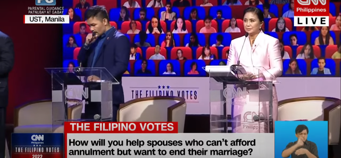 Most presidential candidates oppose divorce in the country