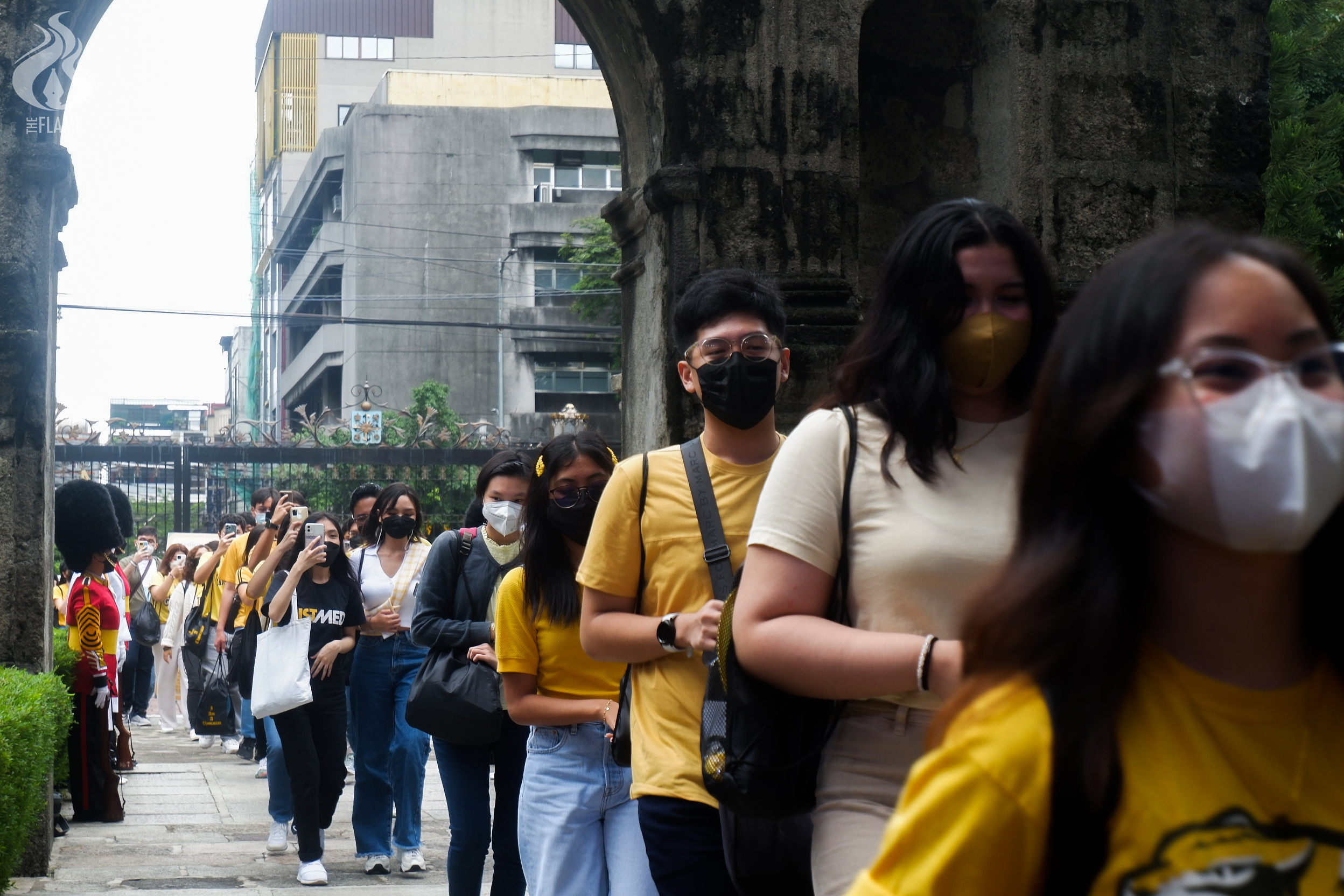 Thomasians no longer required to wear face masks outdoors