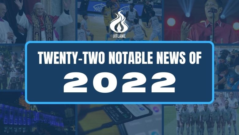 Twenty-two notable news of 2022