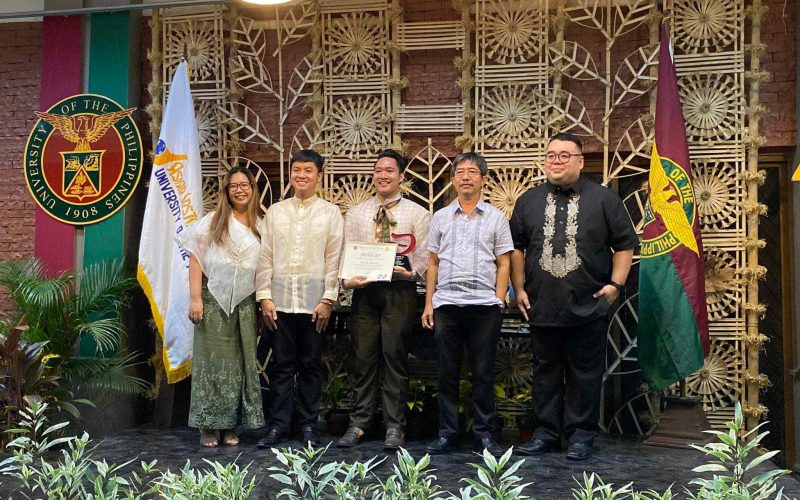 Artlet alumnus bags best flash fiction award in Gawad Sentro ng Wikang Filipino