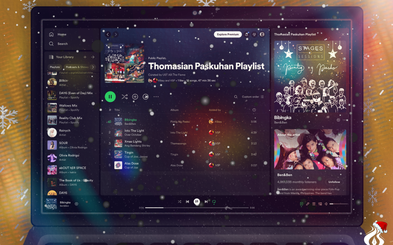 Paskuhan Playlist: 12 Tunes for a Thomasian Christmas