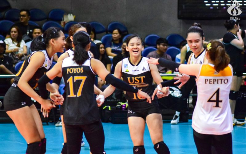 Golden Tigresses shoot down Lady Falcons for a perfect Round 1 finish