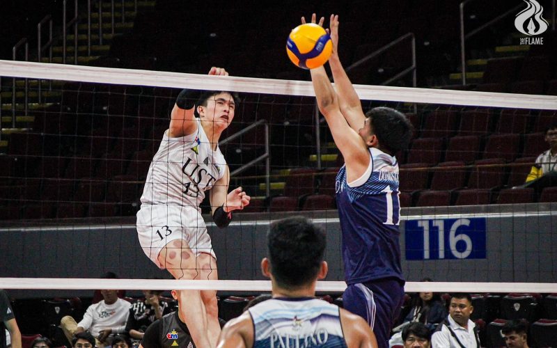 UST Golden Spikers tame Adamson Soaring Falcons in four sets