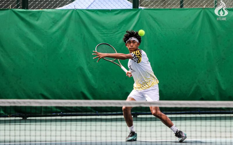 UST Tennisters just a win away from UAAP crown