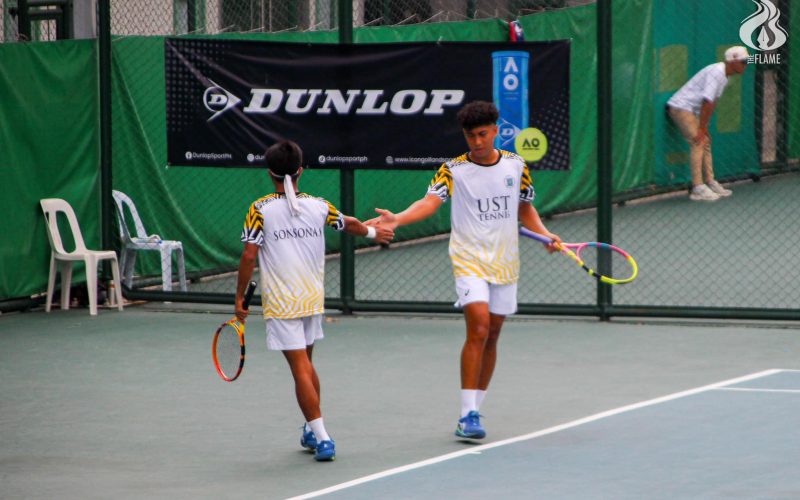 UST Tennisters fail to sweep finals Game 2