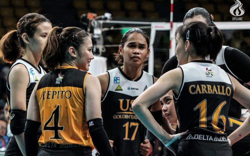 UST Golden Tigresses suffer second loss to FEU in 5-set thriller
