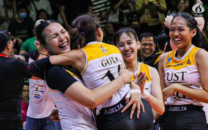 Rookie-laden Tigresses trounce defending champs Lady Spikers for twice-to-beat slot