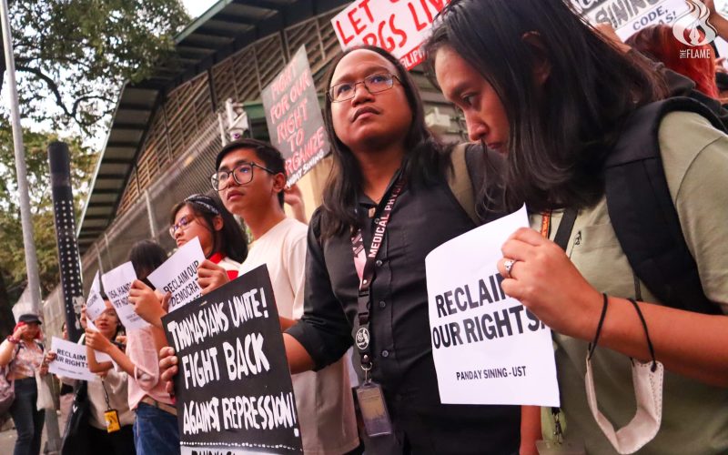 UST science prof says he is facing non-renewal over rallies, conflict with fellow teachers