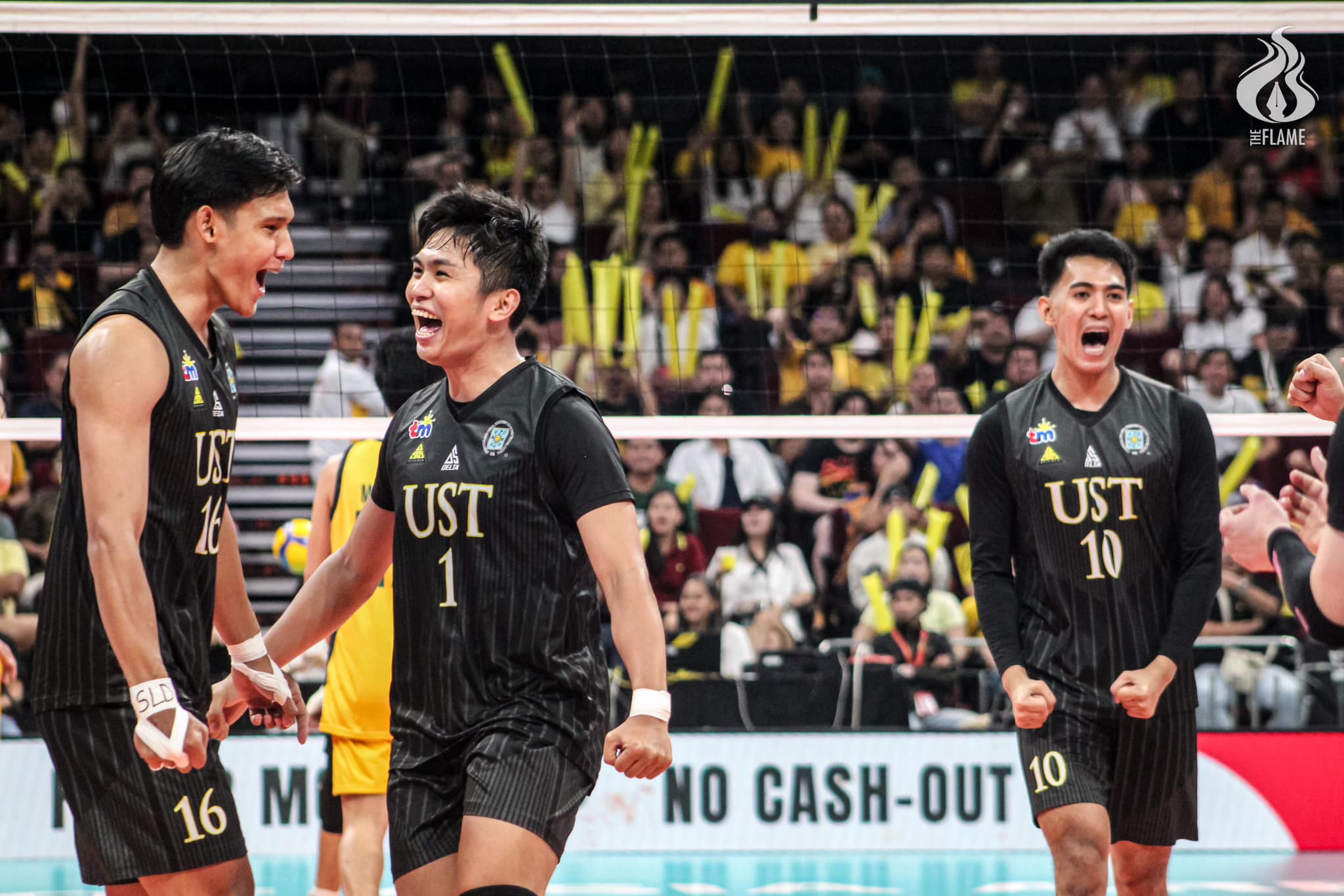 UST Golden Spikers sweep FEU Tamaraws, keep bid for finals slot alive ...