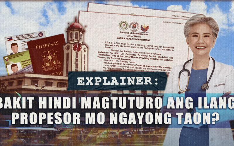 Bakit hindi magtuturo ang ilang prof mo ngayong taon?