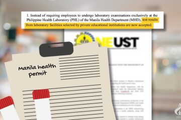 Manila now allows private schools to choose facility for health permit procedures, ONE-UST says