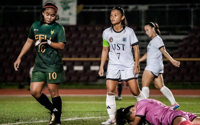 UST Lady Booters succumb to defending champs FEU Lady Booters