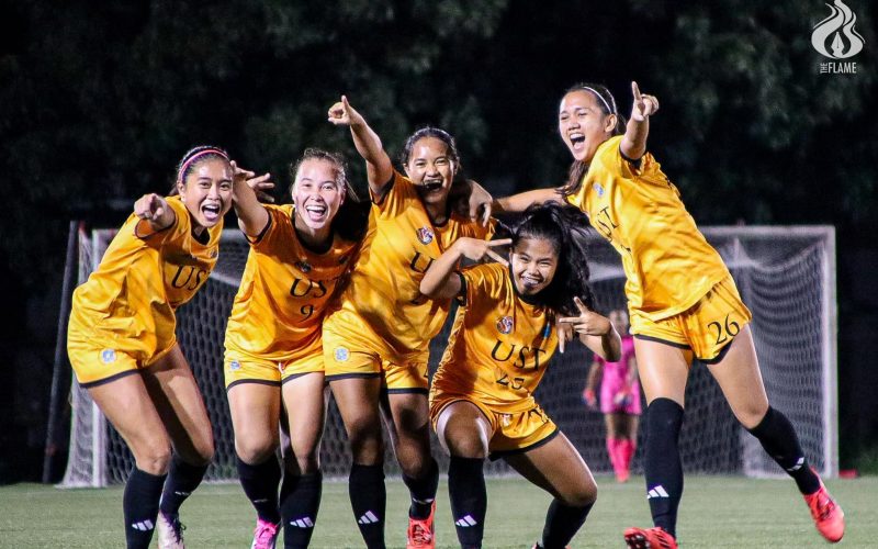 UST Lady Booters subdue Ateneo Blue Eagles to claim first win in Season 87