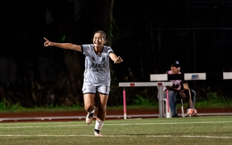 UST Lady Booters propel draw with top-ranked DLSU Lady Booters to start Round 2