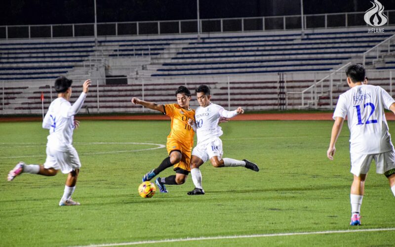 Golden Booters miss podium after yielding to league-best Blue Eagles