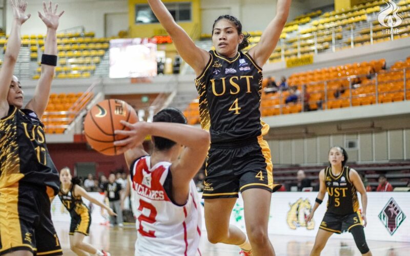 Growling Tigresses win third straight after clobbering UE by 57