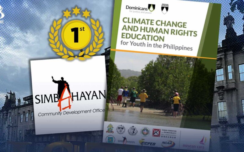 UST-published handbook reaps first prize for climate change and human rights education