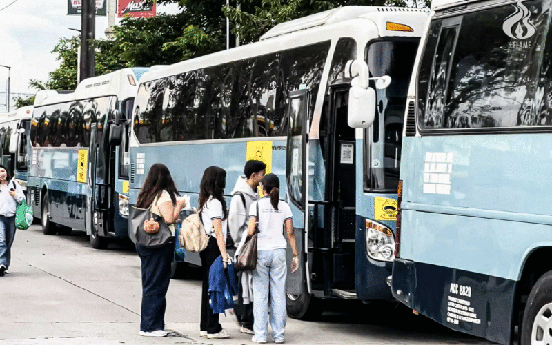 Artlets encounter bus malfunction on their way home from pilgrimage