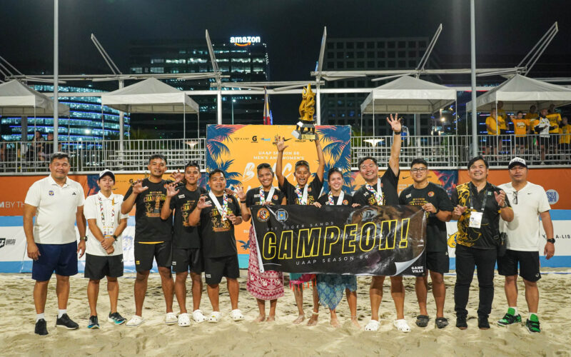 Tiger Sands Progella, Pagara rule women’s beach volley to complete golden double