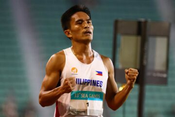 UST’s Hokett delos Santos overcomes injury woes to rule SEA Games decathlon