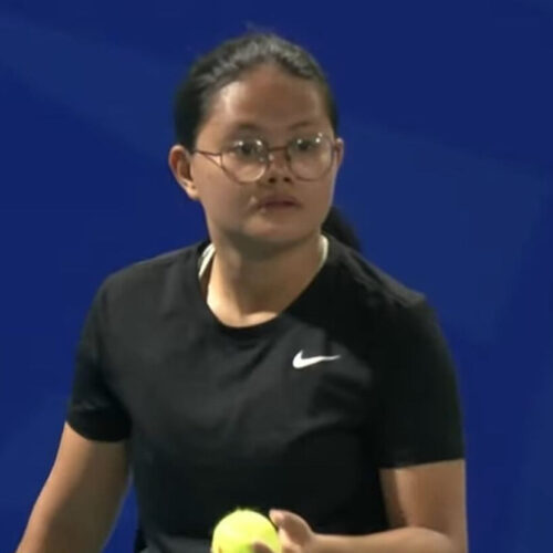 UST star Kaye Emana bows out vs Russian foe in rain-delayed PH Women’s Open