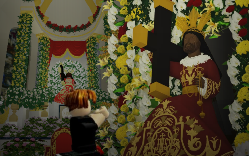 Piety meets technology: Youth groups bring Traslacion to online game Roblox