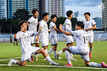 Graduating Escobar, Belluga push Golden Booters past FEU to force do-or-die semis
