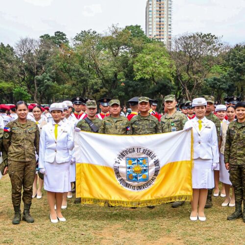 UST places second in ROTC Fancy Drill Competition elimination round