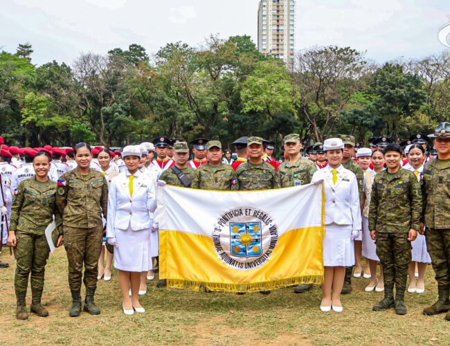 UST places second in ROTC Fancy Drill Competition elimination round
