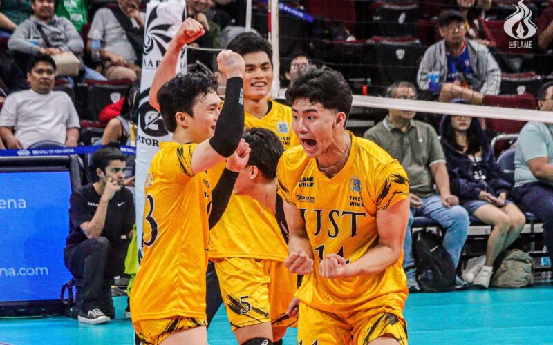 Golden Spikers stretch win streak to five with sweep of Fighting Maroons