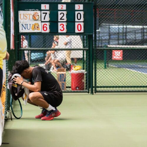UST Male Tennisters pushed to do-or-die vs Bulldogs after dropping semis opener