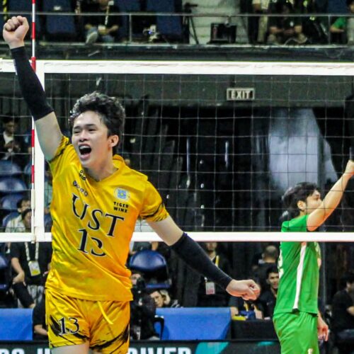 Golden Spikers bounce back, halt Green Spikers’ win streak with sweep