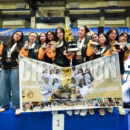 UST Junior Lady Fencers capture maiden gold after ending UE’s 11-year reign