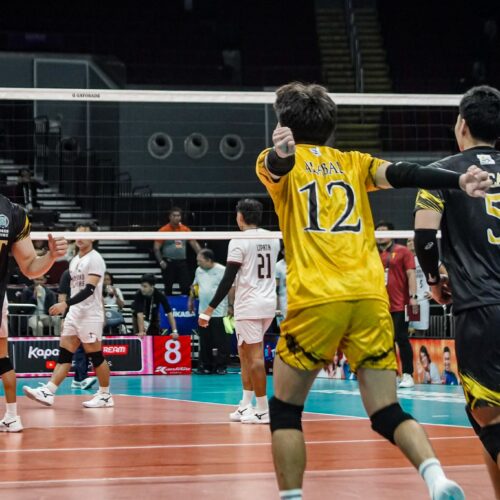 Golden Spikers firm up semis push with morale-boosting win over UP