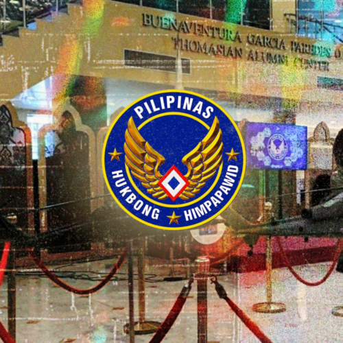 Activists protest against Air Force exhibit at UST