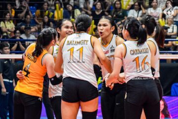 Lady Falcons deny Tigresses’ revenge bid, sweep UST anew in second round