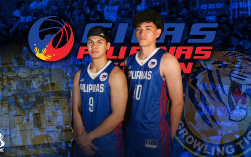 Former UST teammates Cabañero and Crisostomo banner Gilas 3X3 squad in Asian Beach Games