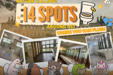 Nature calling? We are flexing 14 spots around UST where you can flush