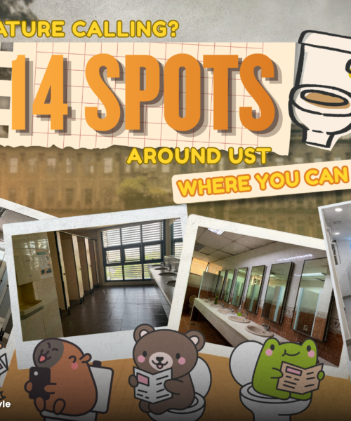 Nature calling? We are flexing 14 spots around UST where you can flush