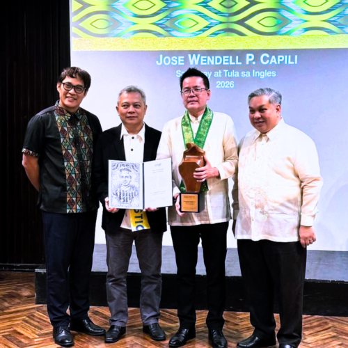 Palanca-winning The Flame alumnus among Gawad Pambansang Alagad ni Balagtas recipients