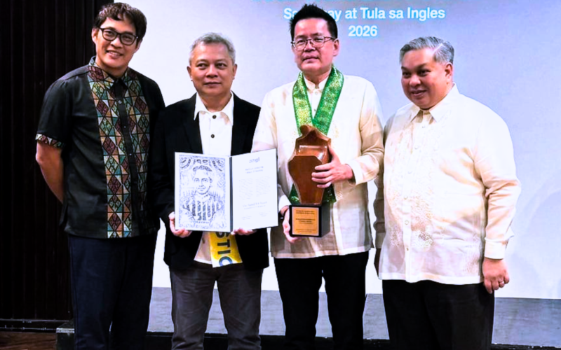 Palanca-winning The Flame alumnus among Gawad Pambansang Alagad ni Balagtas recipients
