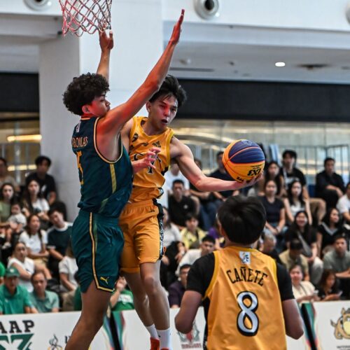 Tiger Cubs take silver after Baby Tamaraws clinch fourth boys’ 3×3 title