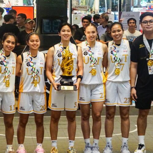 Pastrana caps UST run in gold fashion as Tigresses reclaim 3×3 crown